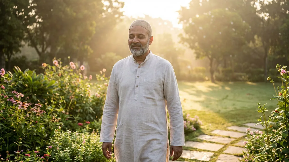 Un homme apaisé grâce aux bienfaits de la sourate An-Nas