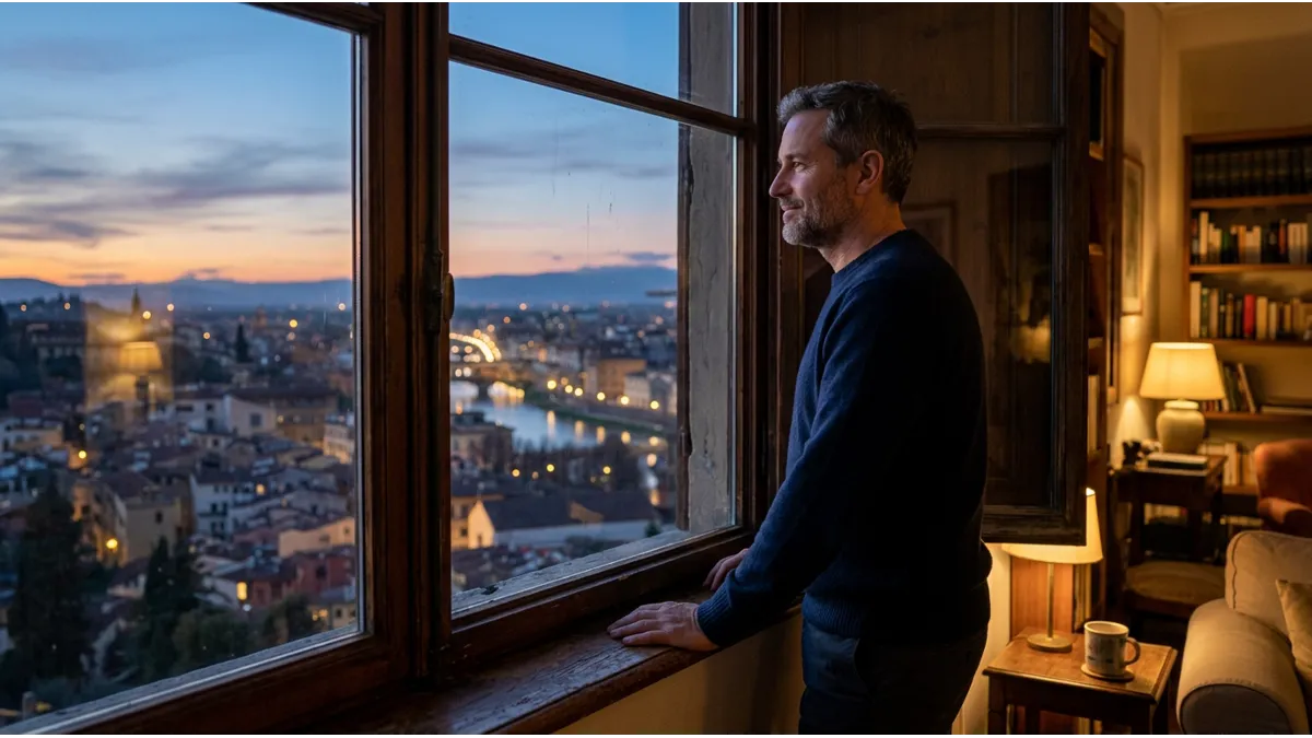 Un homme apaisé grâce aux invocations du soir