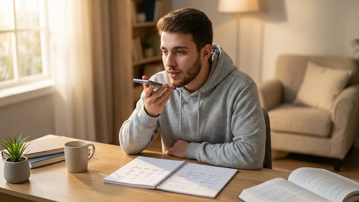Routine quotidienne pour apprendre l’alphabet arabe avec répétition et enregistrement