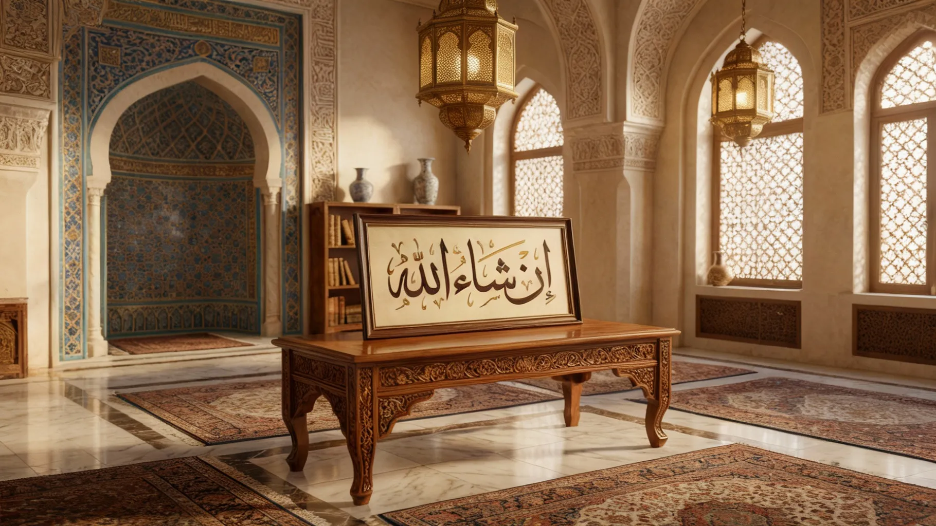 Inchallah en arabe إن شاء الله signification et écriture correcte